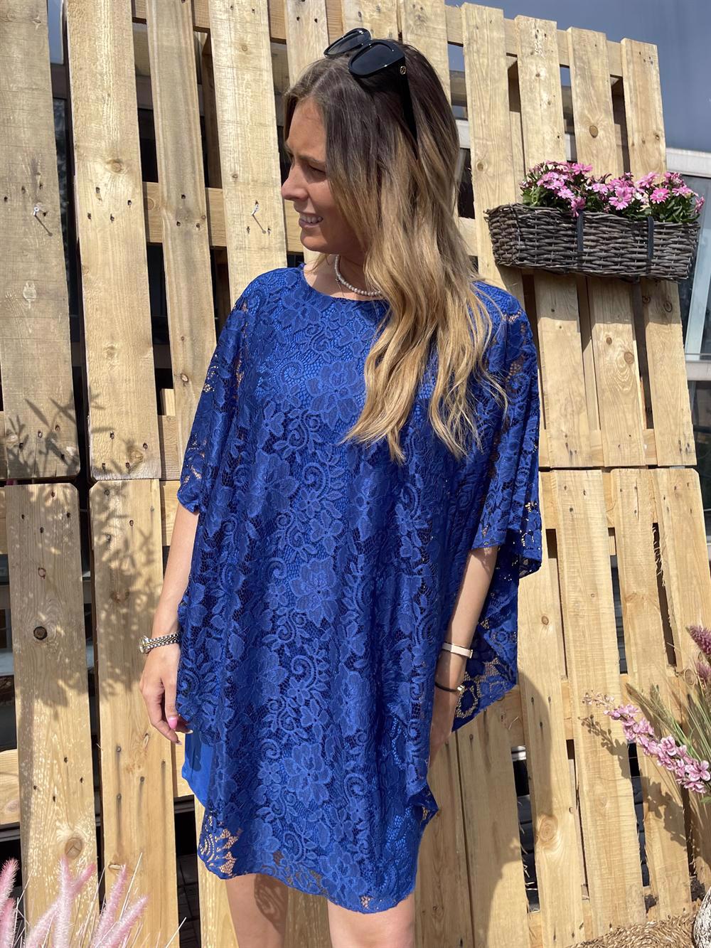 Kenya New Lace - Tunikakjole med blondelag