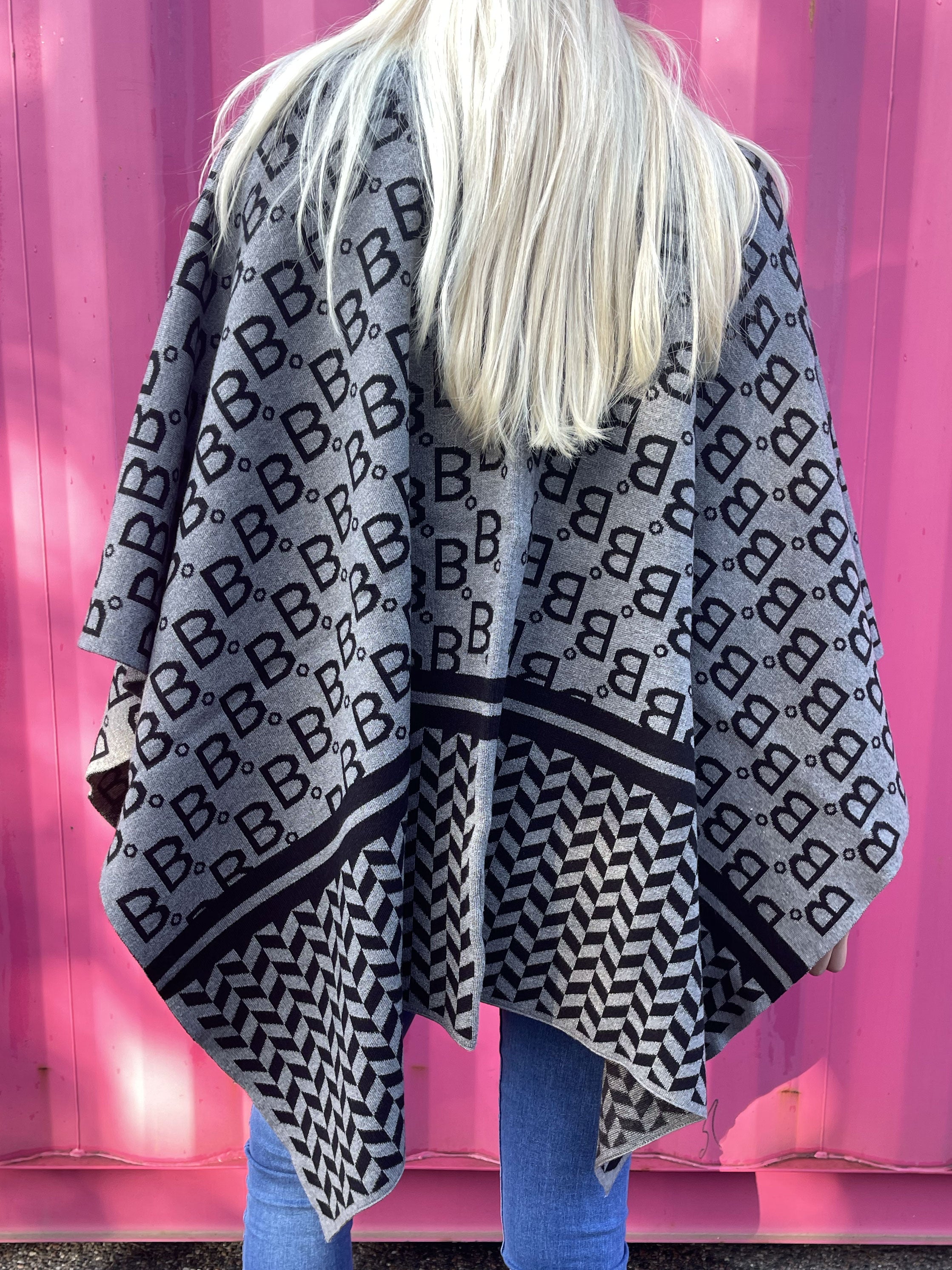 Rosalinde - Blød mønstret striksjal